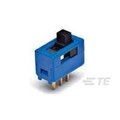 Te Connectivity Slide Switch, Spdt, Latched, Solder Terminal, Through Hole-Right Angle 2-1437580-5